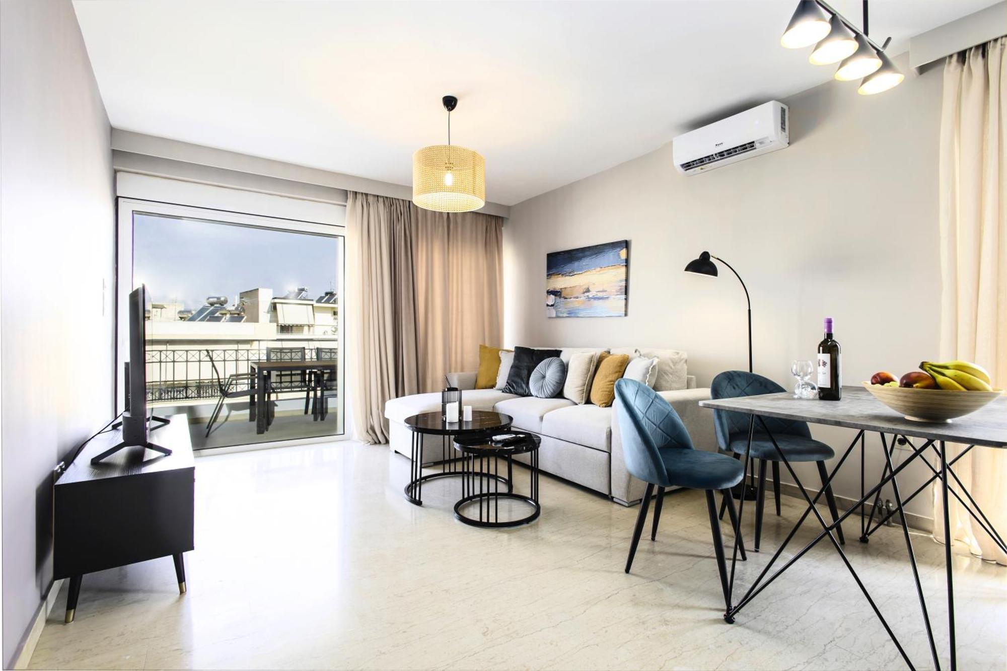 Lis153 By Smart Cozy Suites - Top Floors With Amazing City View - Available 24Hr Афины Экстерьер фото