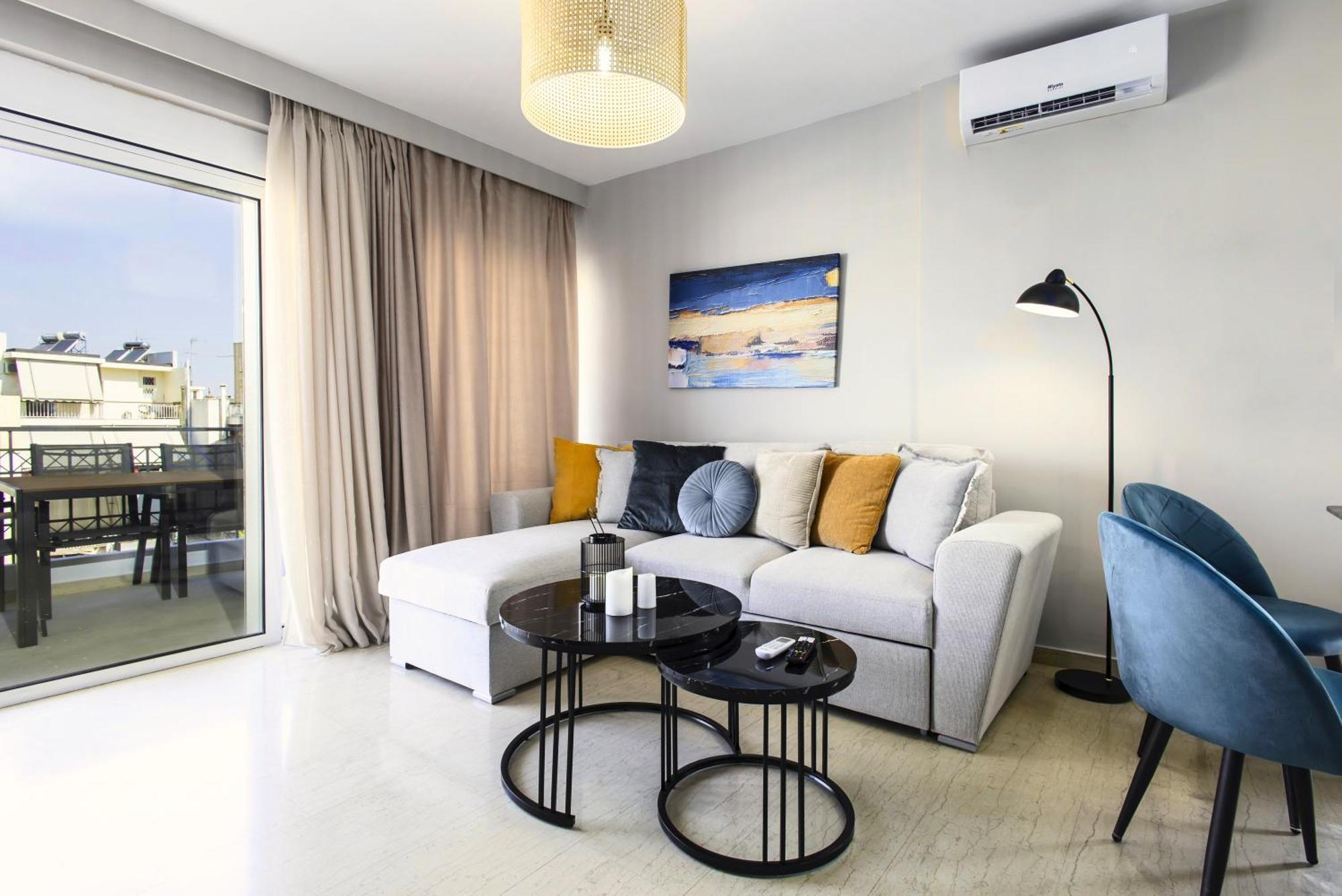 Lis153 By Smart Cozy Suites - Top Floors With Amazing City View - Available 24Hr Афины Экстерьер фото
