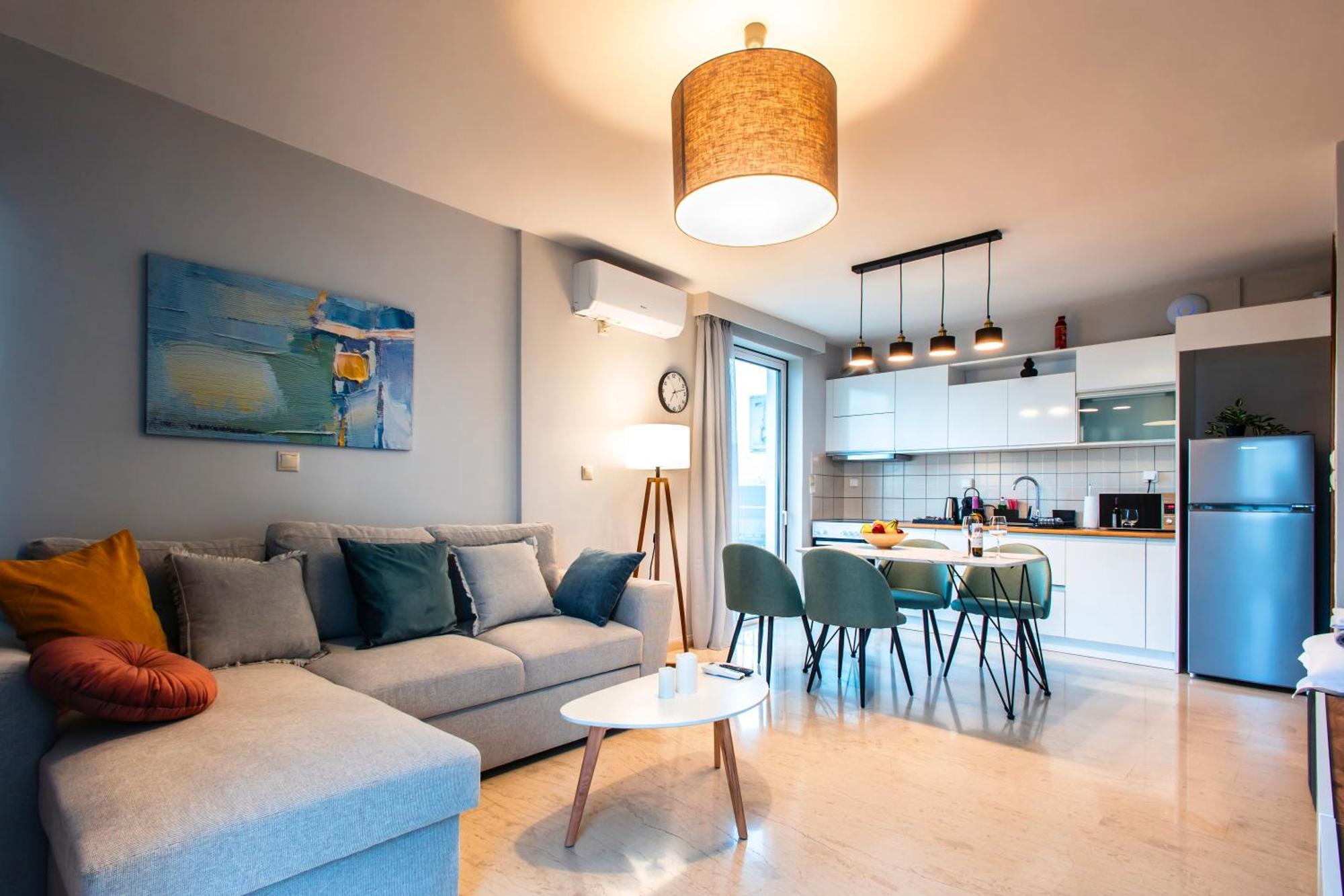 Lis153 By Smart Cozy Suites - Top Floors With Amazing City View - Available 24Hr Афины Экстерьер фото