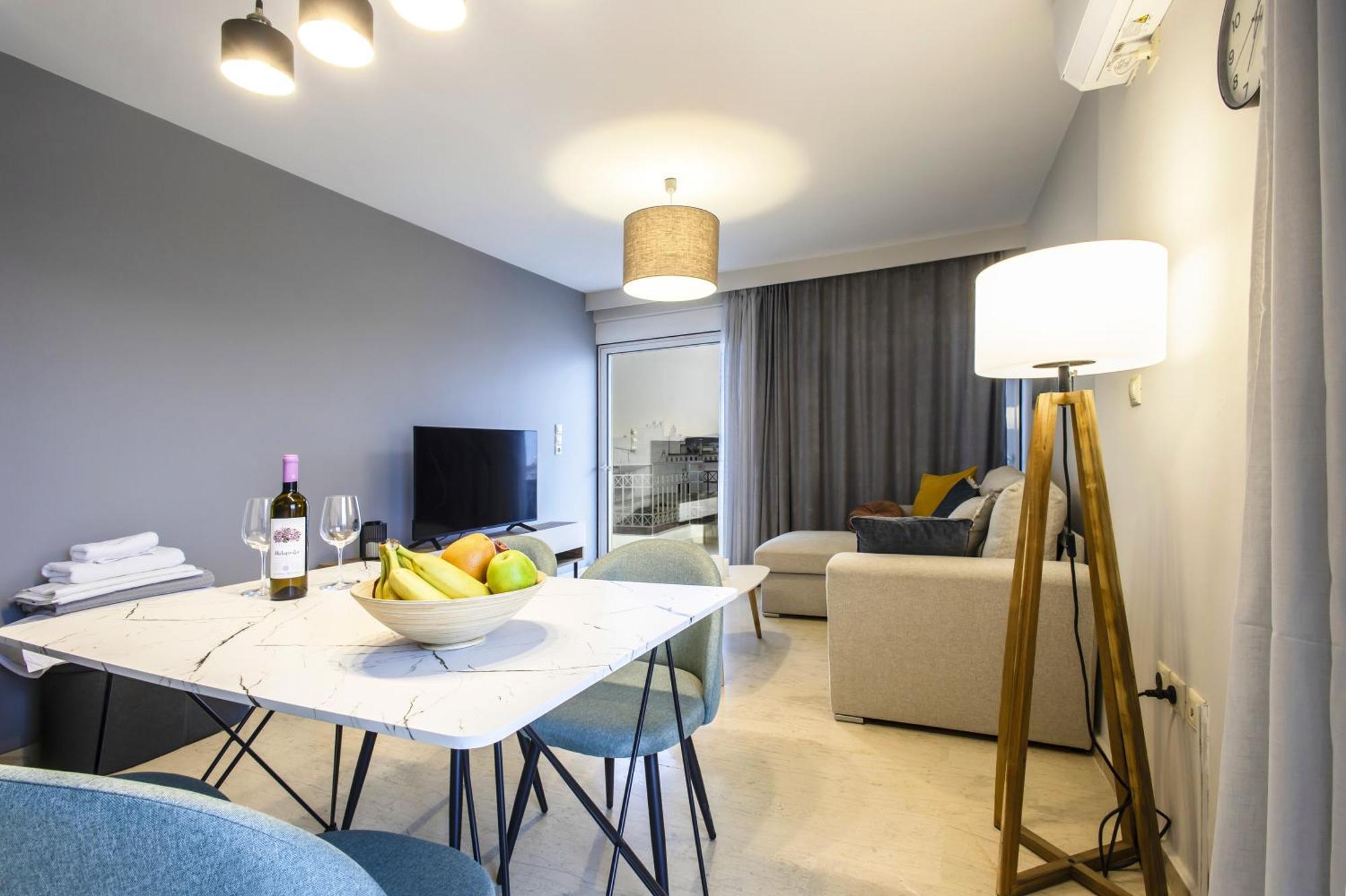 Lis153 By Smart Cozy Suites - Top Floors With Amazing City View - Available 24Hr Афины Экстерьер фото